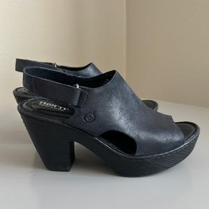 Born Leather Comfort Sandals